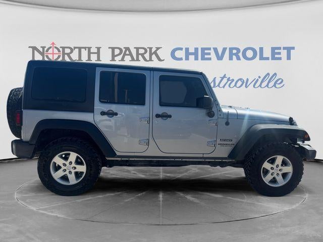 Used 2016 Jeep Wrangler Unlimited Sport S with VIN 1C4BJWDG4GL199966 for sale in Castroville, TX