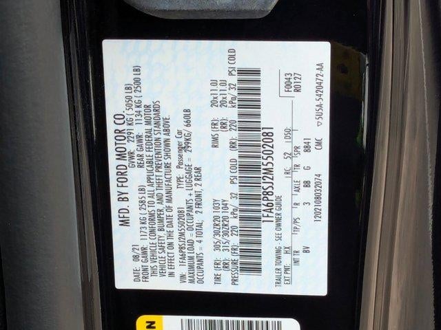 2021 Ford Mustang Shelby GT500 Fastback