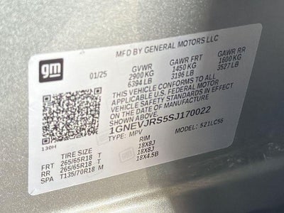 2025 Chevrolet Traverse Z71