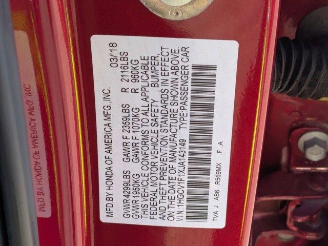 2018 Honda Accord LX