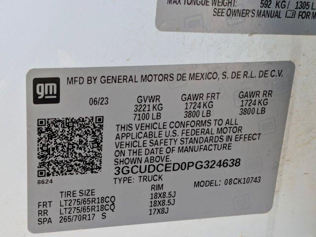 2023 Chevrolet Silverado 1500 Custom Trail Boss