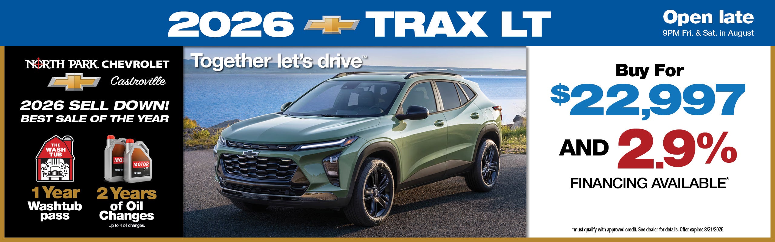 2026 Trax LT