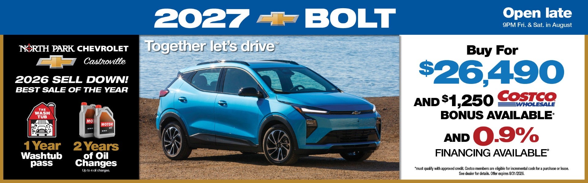 2027 Bolt