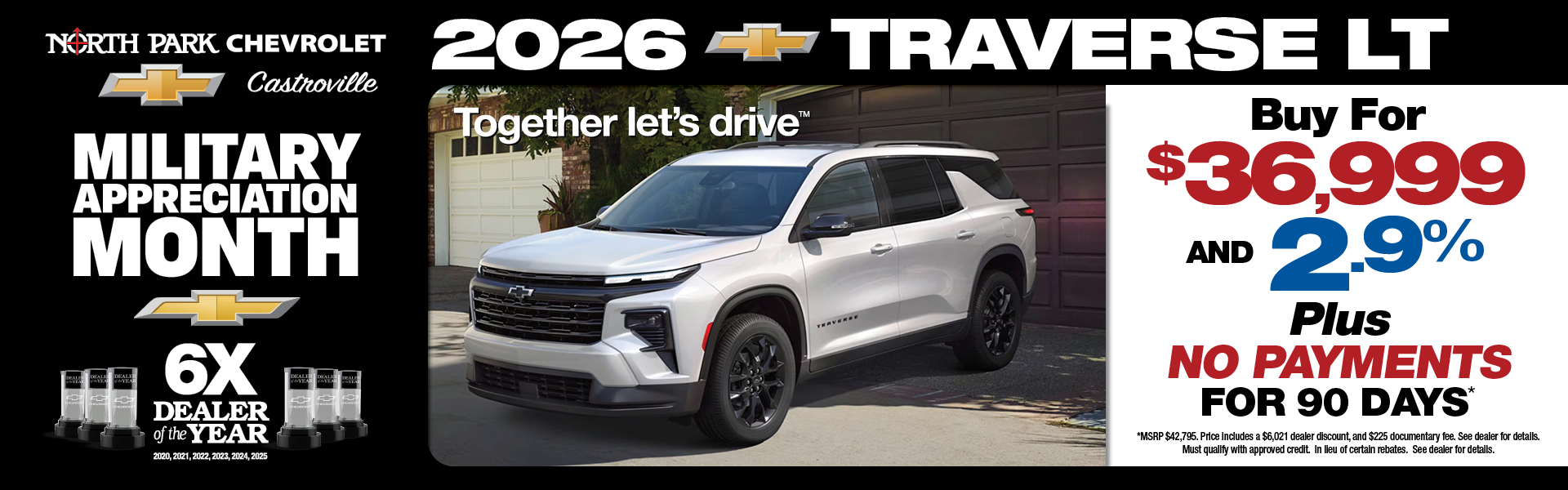 2026 Traverse LT