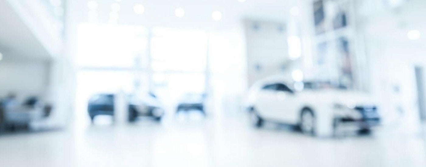 White interior of a gallery.